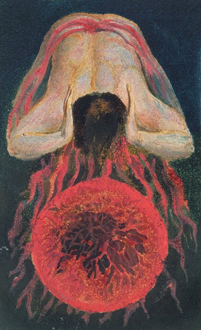The First Book of Urizen, plate 17, 1794 by William Blake